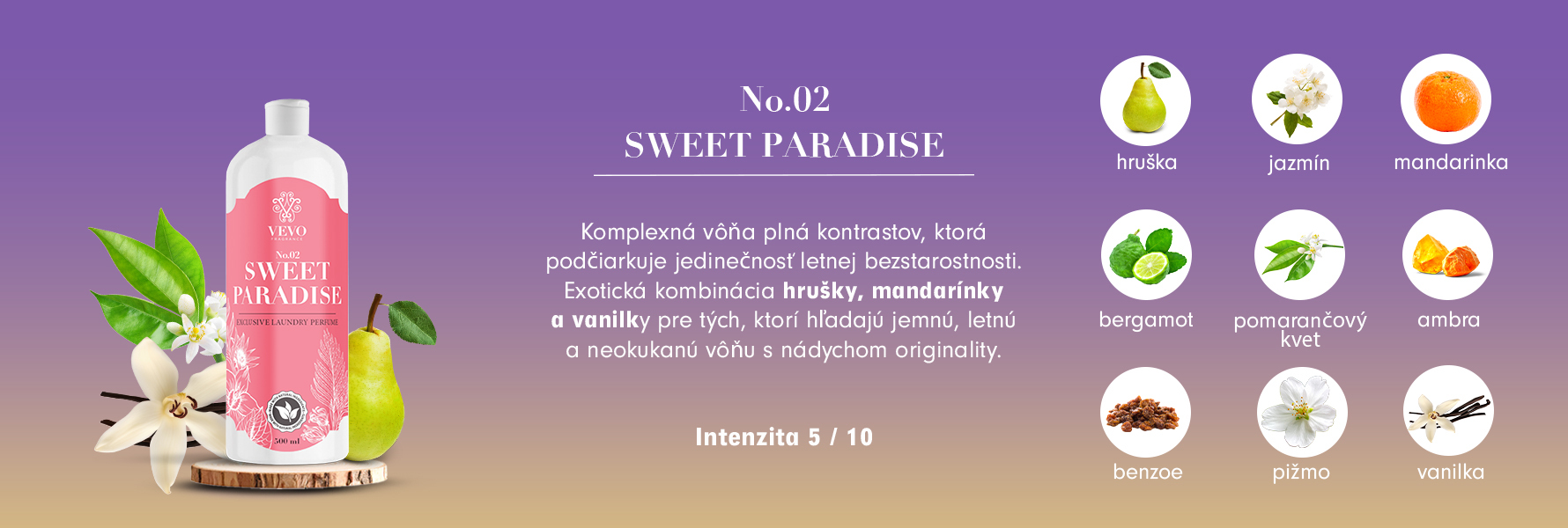 sweet paradise parfem do prania