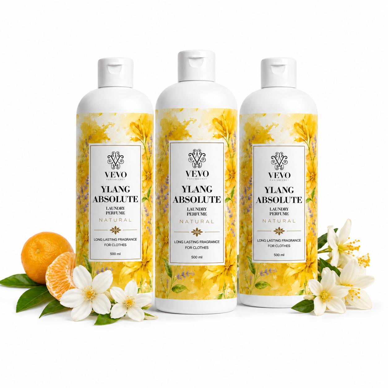 3x Parfum do prania Vevo Natural No.07 Ylang Absolute 500 ml