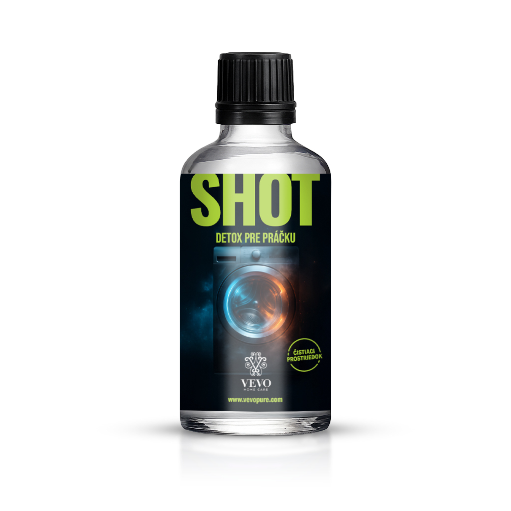 Vevo Shot – koncentrát na čistenie práčky 100 ml