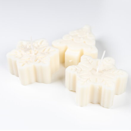 Vevo ručne vyrábaná sada sviečok 3ks