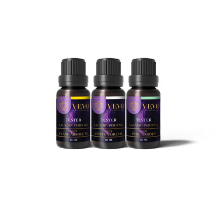 Vzorky parfumov do prania Vevo Premium 3 x 10ml