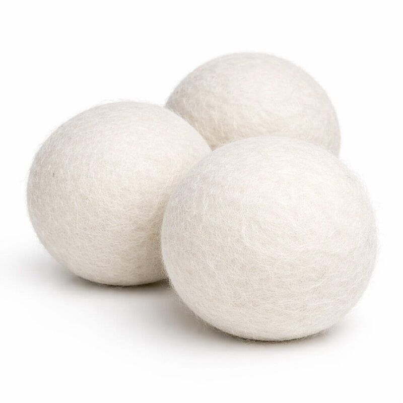 Prírodné vlnené gule do sušičky 3 ks