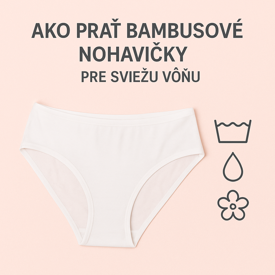 Ako prať bambusové nohavičky pre sviežu vôňu