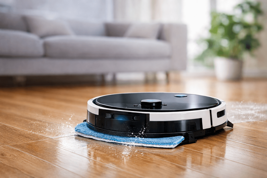 Čistiaci prostriedok pre robotické vysávače