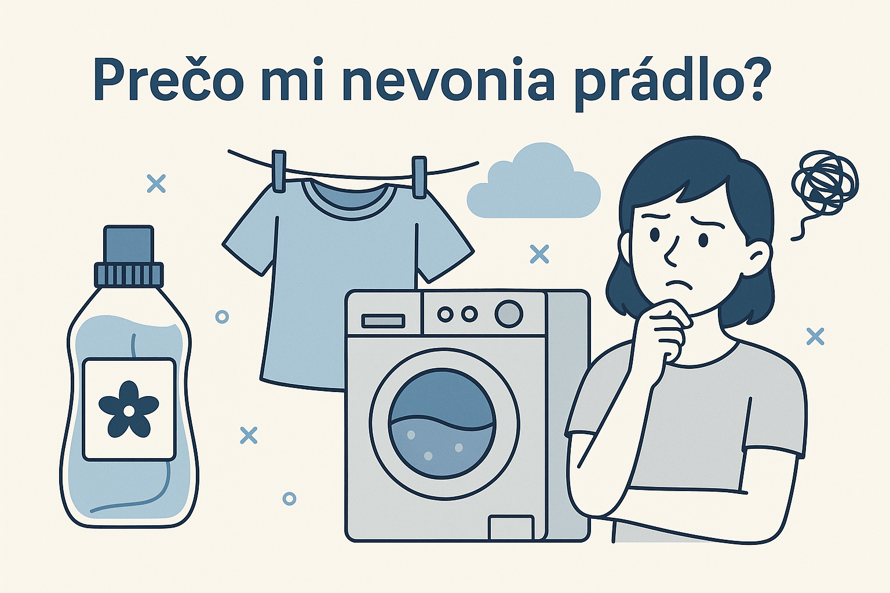 Prečo mi nevonia prádlo