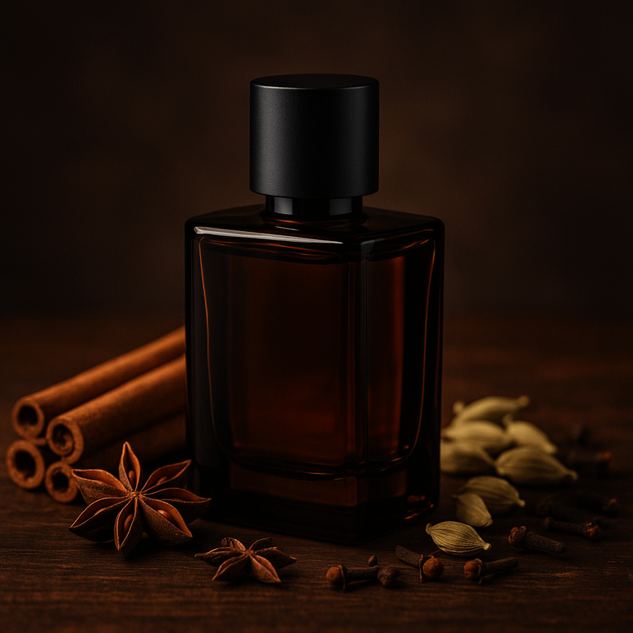 Korenistý pánsky parfum
